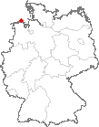 Karte Wangerooge, Nordseebad